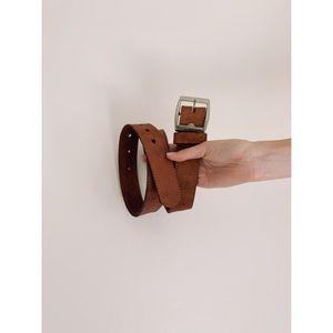 Vintage tan belt